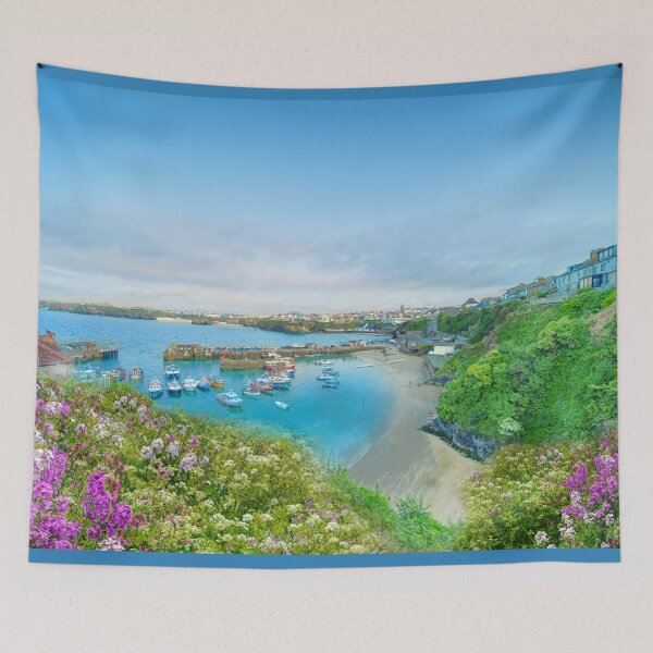 Item preview, Newquay Harbour Cornwall designed and sold by Alisonchambers2.