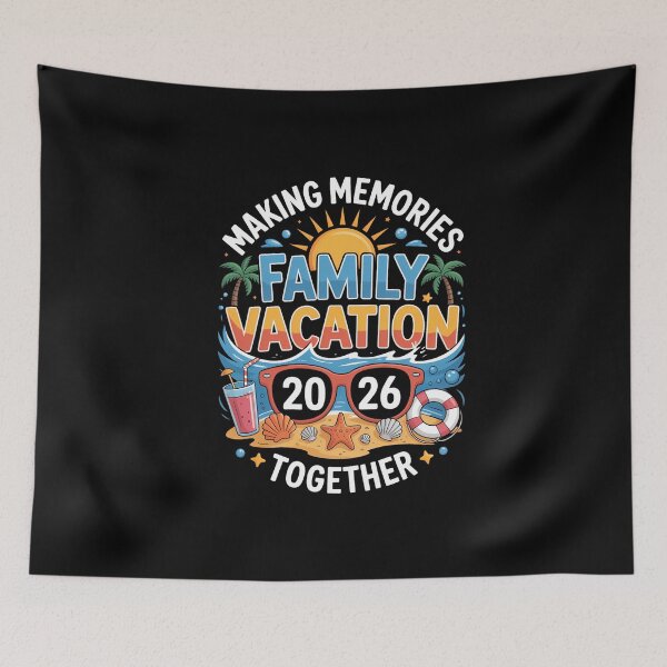 Item preview, Family Vacation 2026 Making Memories Together Summer designed and sold by FaithAbbott.