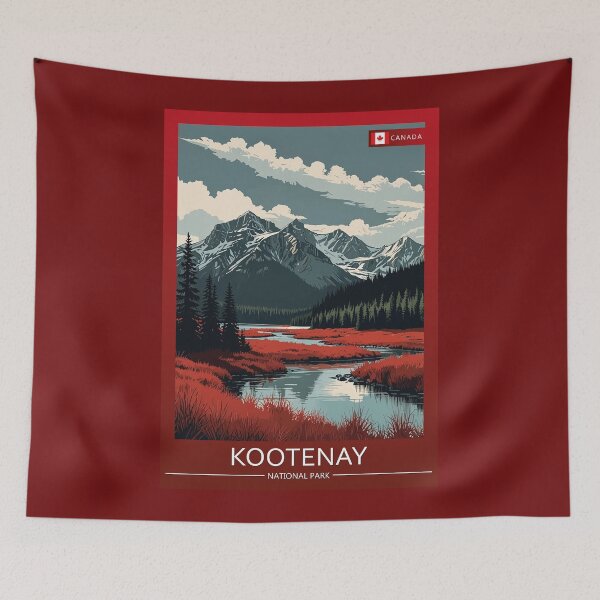 Item preview, Kootenay National Park Canada Travel designed and sold by Thistle-TShop.
