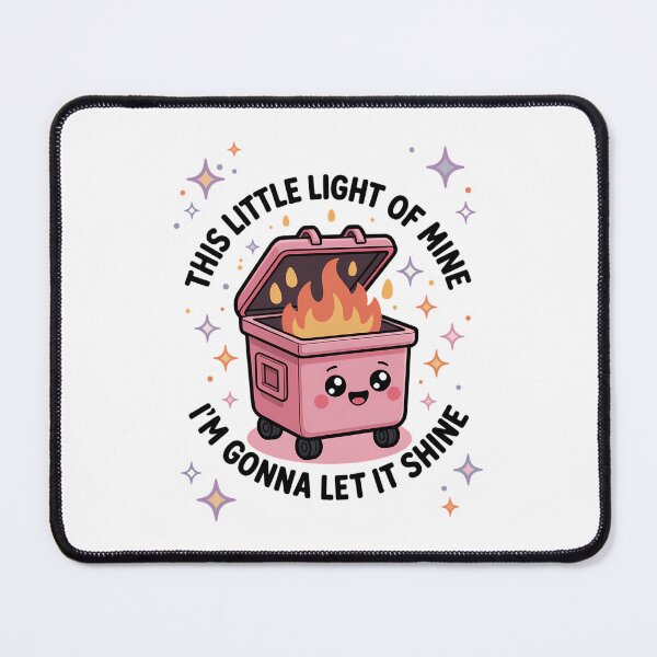 Item preview, Emotional Dumpster Fire This Little Light of Mine I'm Gonna Let It Shine, Mental Health designed and sold by IdunayaStore.