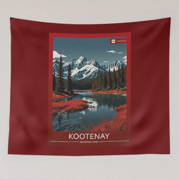 Item preview, Kootenay National Park Canada Travel designed and sold by Thistle-TShop.