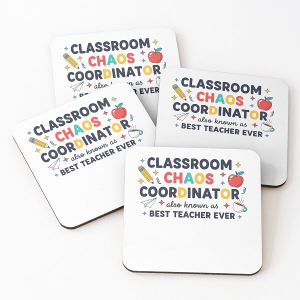 Item preview, Classroom Chaos Coordinator Also Known As Best Teacher Ever designed and sold by IronVersDesign.