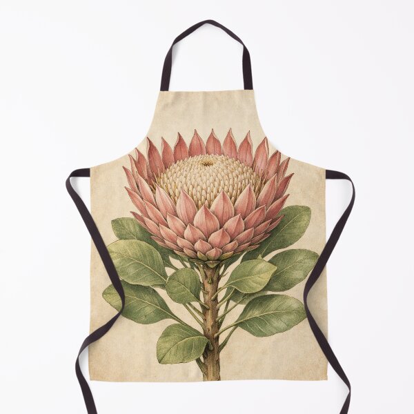 Item preview, Vintage King Protea Botanical Illustration - Protea Cynaroides Antique Botanical Print designed and sold by Darlin8888.