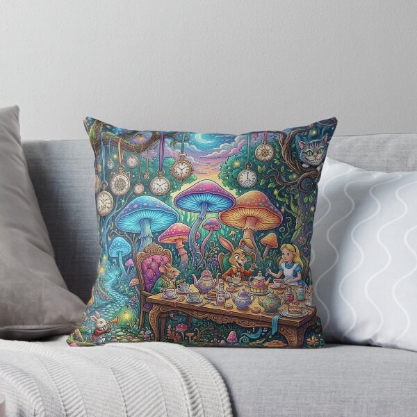Item preview, Maximalist Surreal Wonderland Tea Party designed and sold by griez.