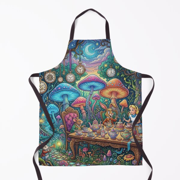 Item preview, Maximalist Surreal Wonderland Tea Party designed and sold by griez.