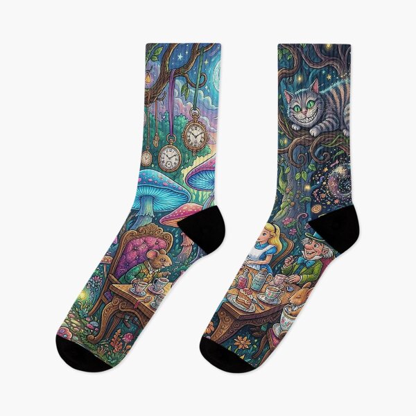 Item preview, Maximalist Surreal Wonderland Tea Party designed and sold by griez.