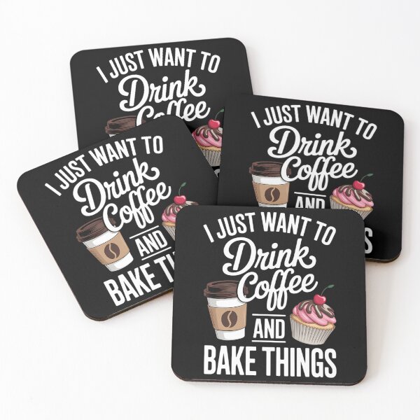 Item preview, Baking Baker Drinking Coffee Lover designed and sold by FaithAbbott.