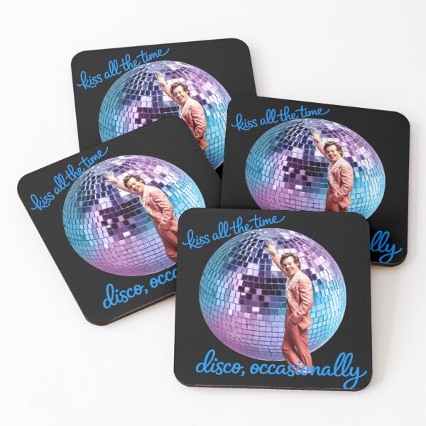 Item preview, Harry Styles Kiss All The Time Disco Quote designed and sold by THE JIZU SHOP.