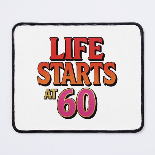 Item preview, Happy 60th Birthday-Life starts at 60. designed and sold by EunsooLee.