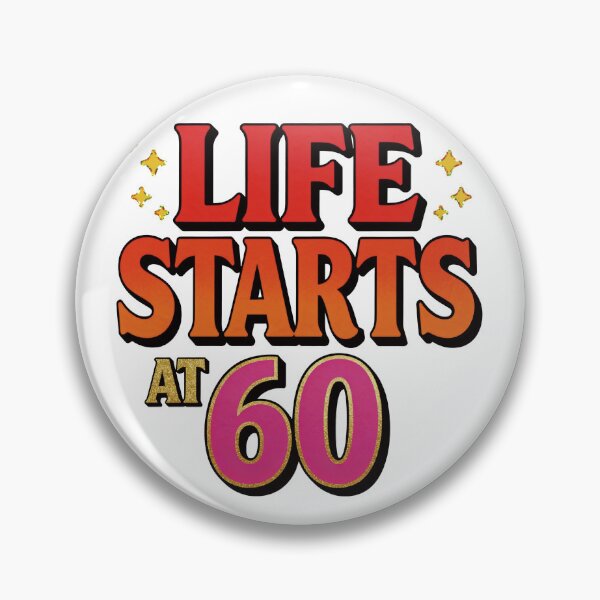 Item preview, Happy 60th Birthday-Life starts at 60. #2 designed and sold by EunsooLee.