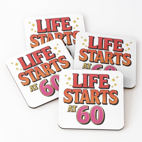 Item preview, Happy 60th Birthday-Life starts at 60. #2 designed and sold by EunsooLee.