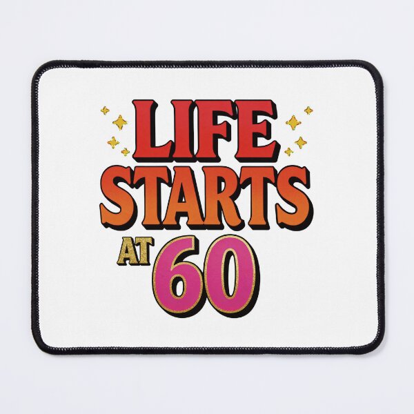 Item preview, Happy 60th Birthday-Life starts at 60. #2 designed and sold by EunsooLee.