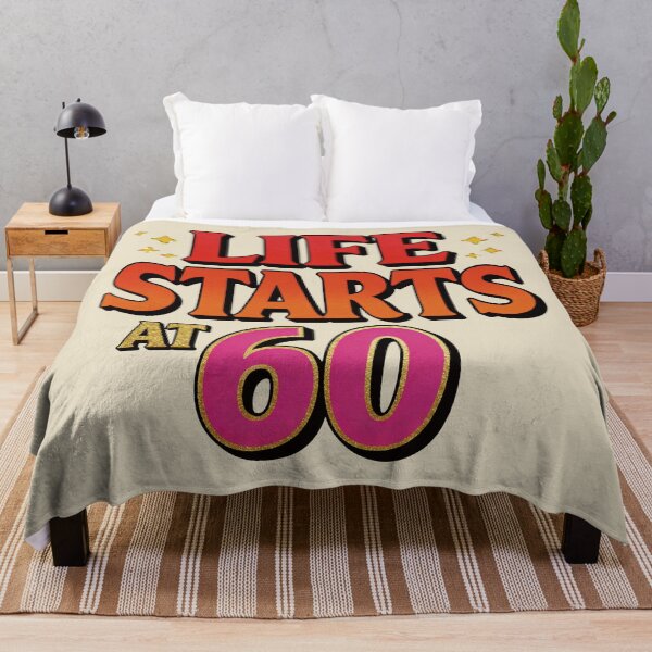 Item preview, Happy 60th Birthday-Life starts at 60. #2 designed and sold by EunsooLee.