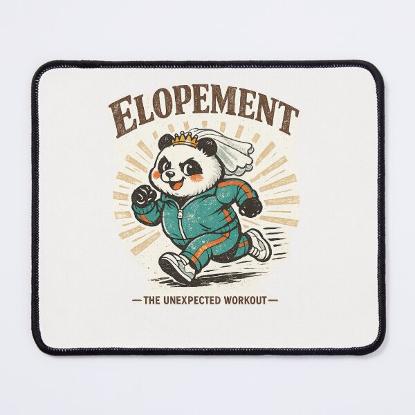 Item preview, Elopement The Unexpected Workout Funny Wedding Marriage Newlywed Gift designed and sold by Pawsome Quotes.