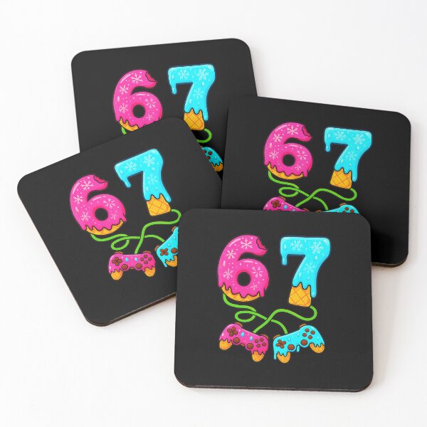 Item preview, 67 Days of School Melting Ice Cream Numbers Fun designed and sold by FGTV2021.
