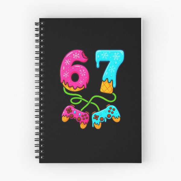 Item preview, 67 Days of School Melting Ice Cream Numbers Fun designed and sold by FGTV2021.