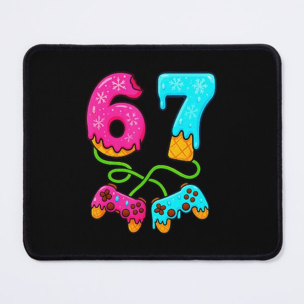Item preview, 67 Days of School Melting Ice Cream Numbers Fun designed and sold by FGTV2021.