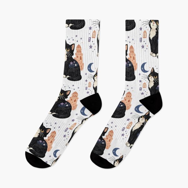 Item preview, Black Cat look the Moon Night designed and sold by Arte Cartoon From TagTeam Group.