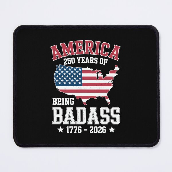Item preview, America 250 Years Being Badass US Flag designed and sold by FaithAbbott.