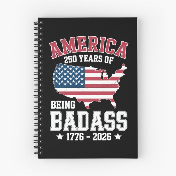 Item preview, America 250 Years Being Badass US Flag designed and sold by FaithAbbott.