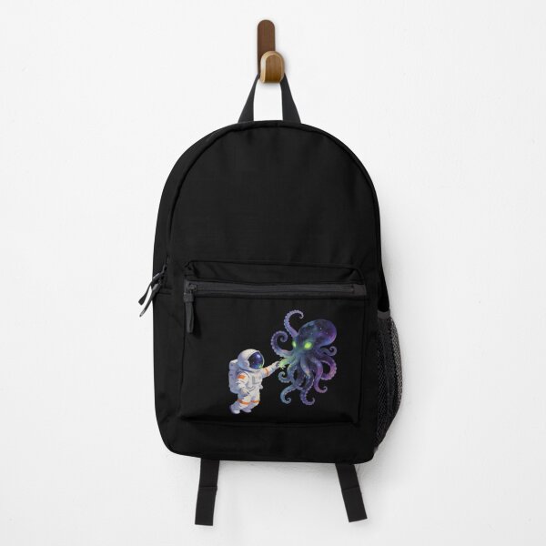 Item preview, Cute Astronaut and Cosmic Octopus – Whimsical Galaxy Space Creature Illustration designed and sold by cr6zym1nd.