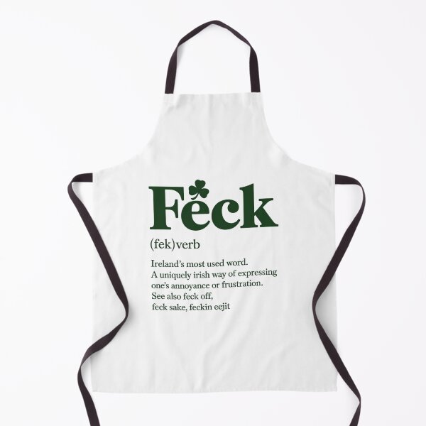 Item preview, Feck Irish Shamrock St Patrick's Day Irish Sayings designed and sold by FaithAbbott.