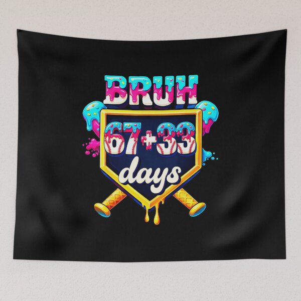 Item preview, Bruh 67+33 Days Funny School Math Meme designed and sold by gladysenglish.