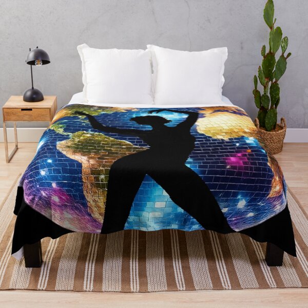 Item preview, Always Kissing Disco Sometimes – Retro Disco Globe Dance Art designed and sold by AnimalAirtistry.