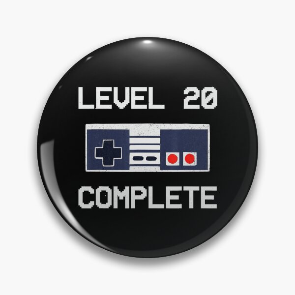 Item preview, Level 20 Complete Funny 20th Anniversary Gaming designed and sold by FGTV2021.