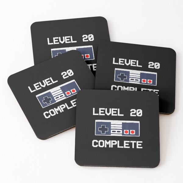 Item preview, Level 20 Complete Funny 20th Anniversary Gaming designed and sold by FGTV2021.