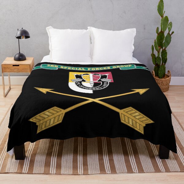 Item preview, Army - 3rd Special Forces Group - Flash w Ribbon - Br X 300 designed and sold by Military Insignia Products.