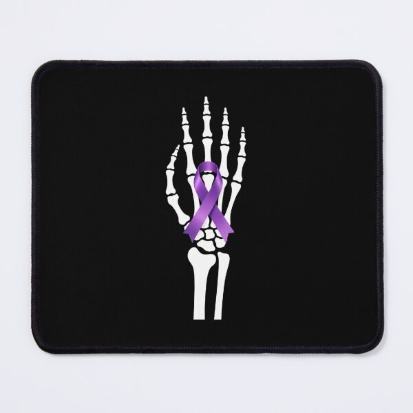 Item preview, Fuck Pancreatic Cancer Middle Finger Purple Ribbon designed and sold by FaithAbbott.