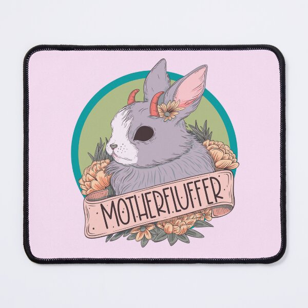 Item preview, Demon bunny motherfluffer designed and sold by Jess.a.creates.