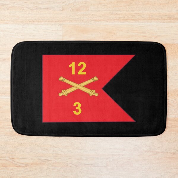 Artikelvorschau, Armee – 3. Bataillon, 12. Artillerieregiment – Standarte X 300 entworfen und verkauft von Military Insignia Products.