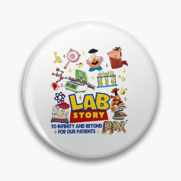 Item preview, Lab Story Lab Week 2026 Medical Laboratory Technician Cartoon designed and sold by JaquelinDach.