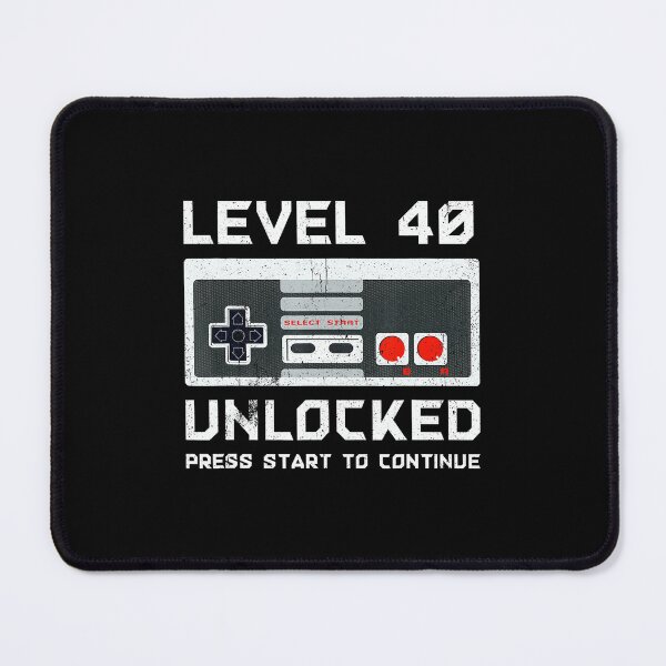 Item preview, Level 40 Unlocked Funny Gamer 40th Birthday designed and sold by FGTV2021.
