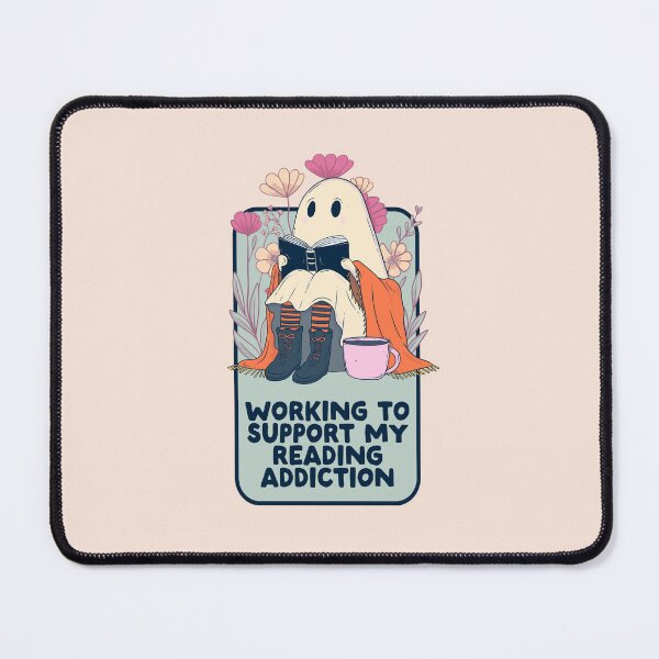 Item preview, Book Ghost – Funny Reading Addiction  designed and sold by Jess.a.creates.