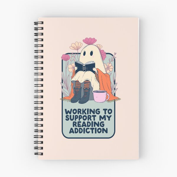Item preview, Book Ghost – Funny Reading Addiction  designed and sold by Jess.a.creates.