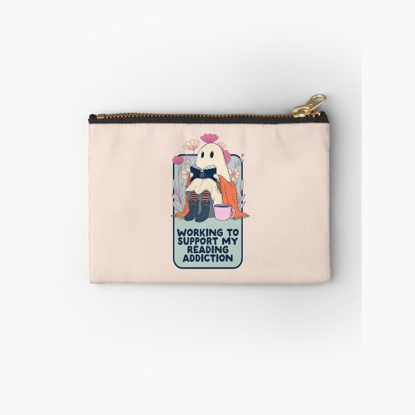 Item preview, Book Ghost – Funny Reading Addiction  designed and sold by Jess.a.creates.