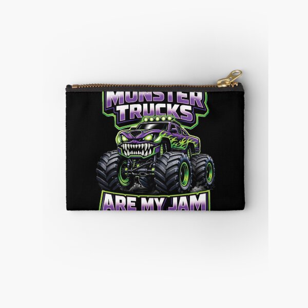 Item preview, Monster Trucks Are My Jam, Purple Green Monster Truck Sublimation, Boys Racing, Monster Jam designed and sold by zozozoshion.