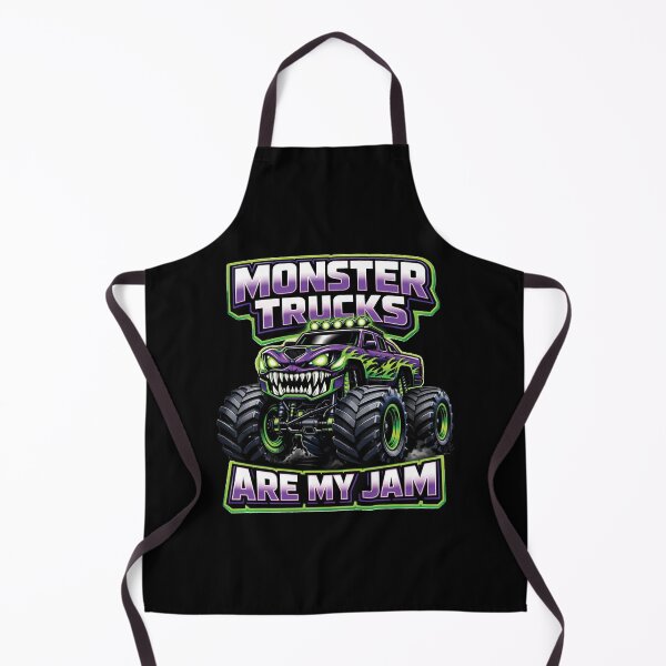 Item preview, Monster Trucks Are My Jam, Purple Green Monster Truck Sublimation, Boys Racing, Monster Jam designed and sold by zozozoshion.