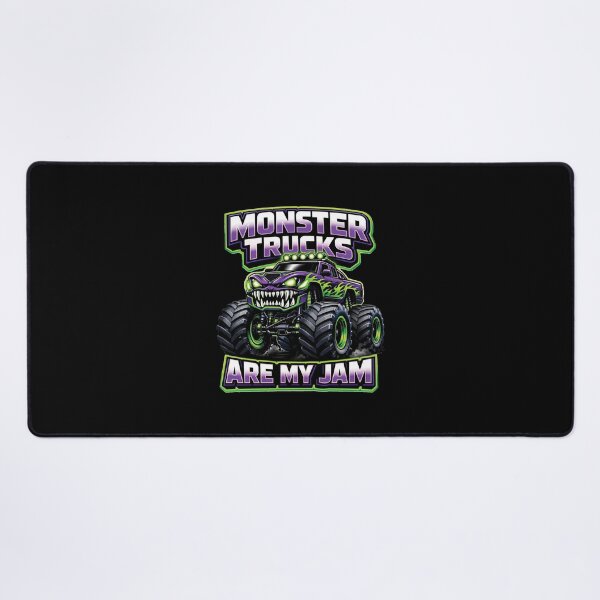 Item preview, Monster Trucks Are My Jam, Purple Green Monster Truck Sublimation, Boys Racing, Monster Jam designed and sold by zozozoshion.