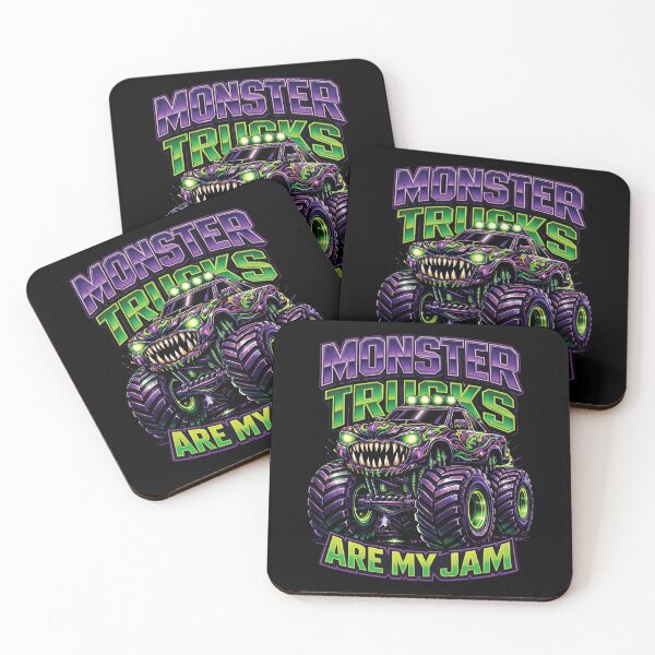 Item preview, Monster Truck Are My Jam, Monster Jam designed and sold by zozozoshion.