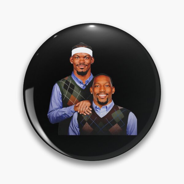 Item preview, Jimmy Butler and Bam Adebayo Step Brothers Vintage Meme designed and sold by archiwyzardArt.