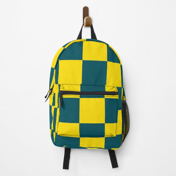 Item preview, Retro Yellow Green Checkerboard Pattern – Aesthetic Geometric Checkered Design designed and sold by Purti123.