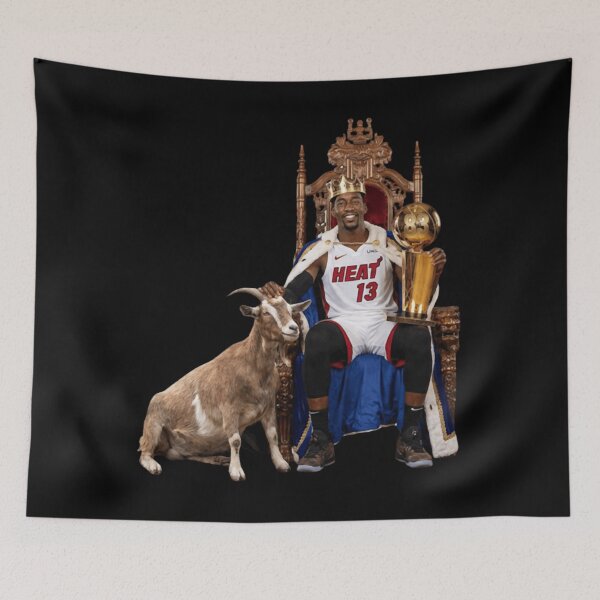 Item preview, Bam Adebayo the goat Basketball designed and sold by archiwyzardArt.