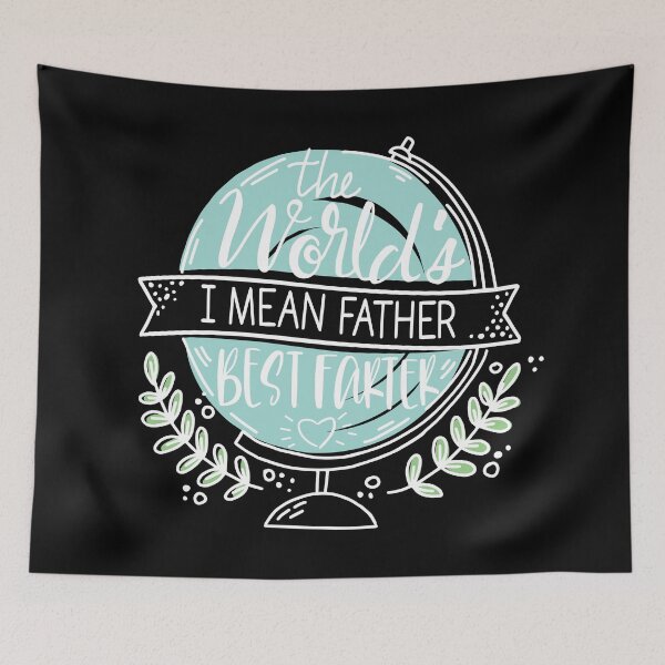 Item preview, World's Best Farter I Mean Father Funny Dad Joke Shirt – Hilarious Father’s Day Gift for Dad designed and sold by artworkathome.