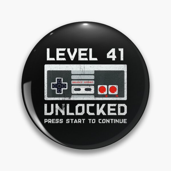 Item preview, Level 41 Unlocked Retro Gamer Birthday  designed and sold by FGTV2021.