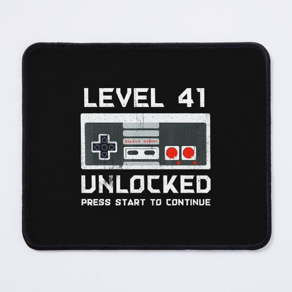 Item preview, Level 41 Unlocked Retro Gamer Birthday designed and sold by FGTV2021.