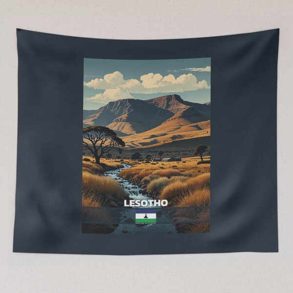 Item preview, Lesotho Travel  designed and sold by Thistle-TShop.